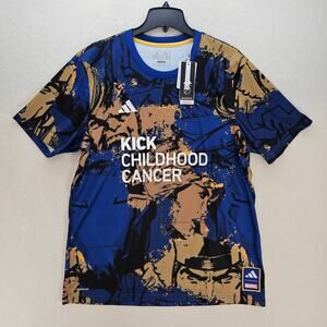 ADIDAS MEN'S XLARGE MLS SOCCER JERSEY MARVEL KICK CHILDHOOD CANCER HT3238